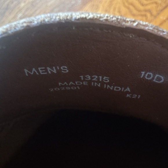 Cole Haan Gunnison 1 Eye Driver Moccasins Men's Shoe 10D Tie Leather Cushioned - Picture 13 of 16